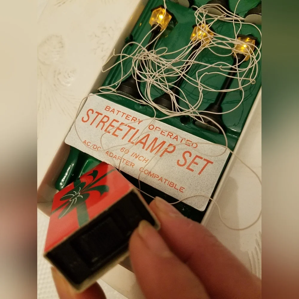 Department 56 Battery Operated Street Lamp Set 60